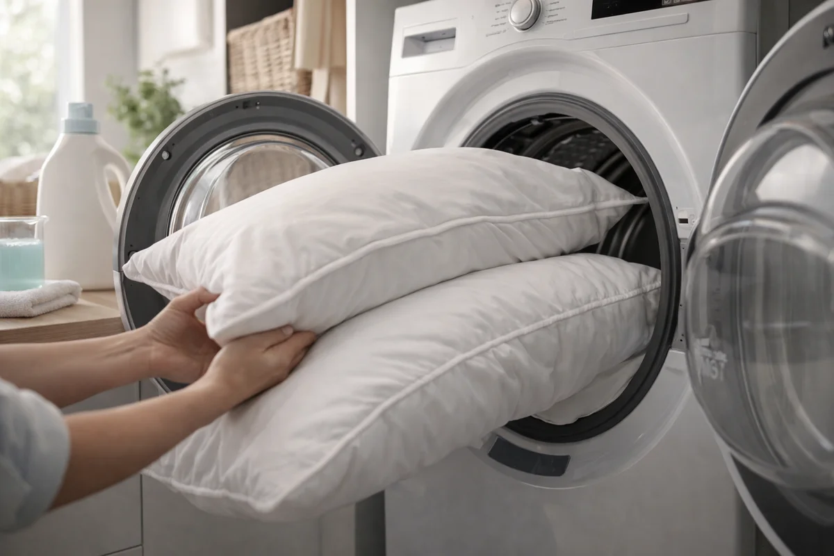 Step-by-Step: Washing Pillows in a Machine